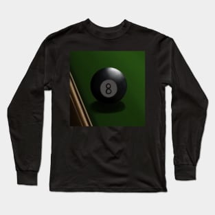 Eight Ball Digital Painting Long Sleeve T-Shirt